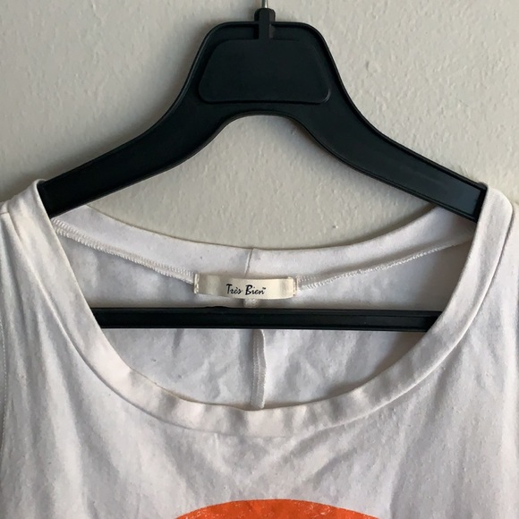 Très Bien “California Dreaming” Retro Crop Top - Picture 4 of 7